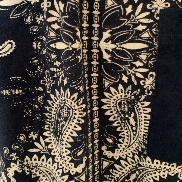 Blue short sleeve top - Picture 4 of 5